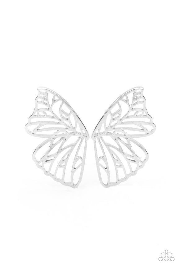 Butterfly Frills - Silver