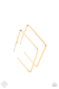 Material Girl Magic Hoop Earring - Gold